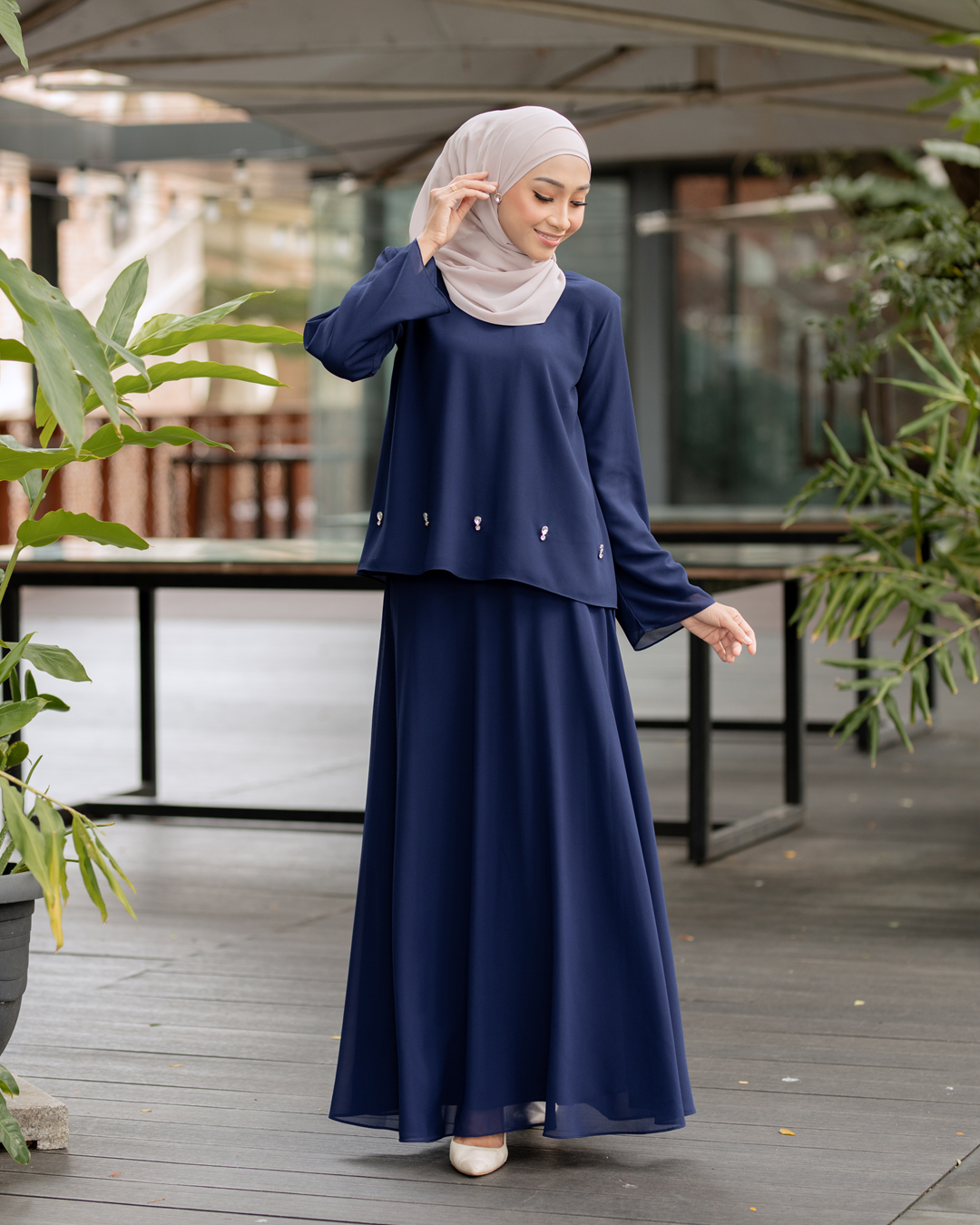 Alanna - Navy Blue